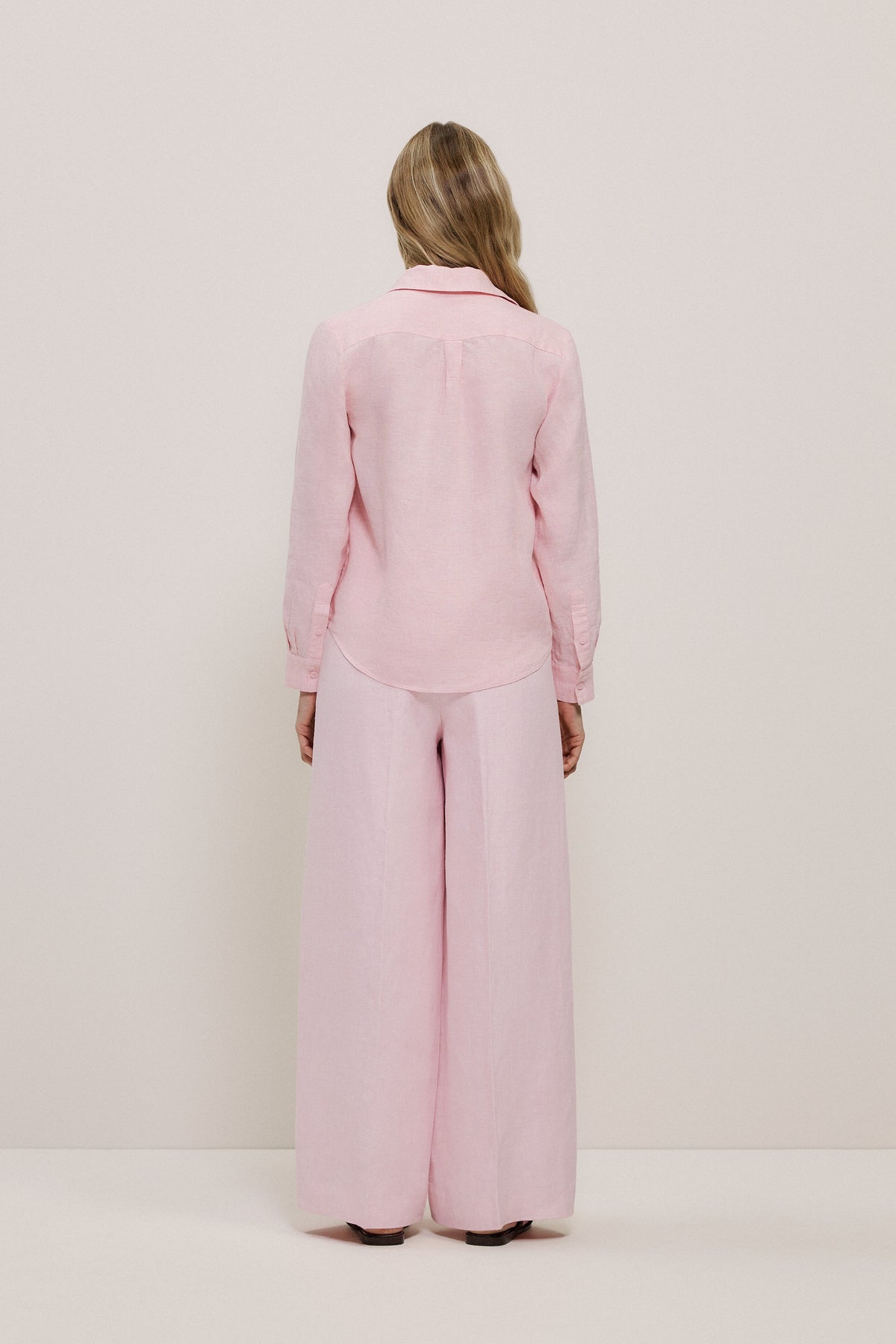 Yarn Dyed Linen Classic Shirt