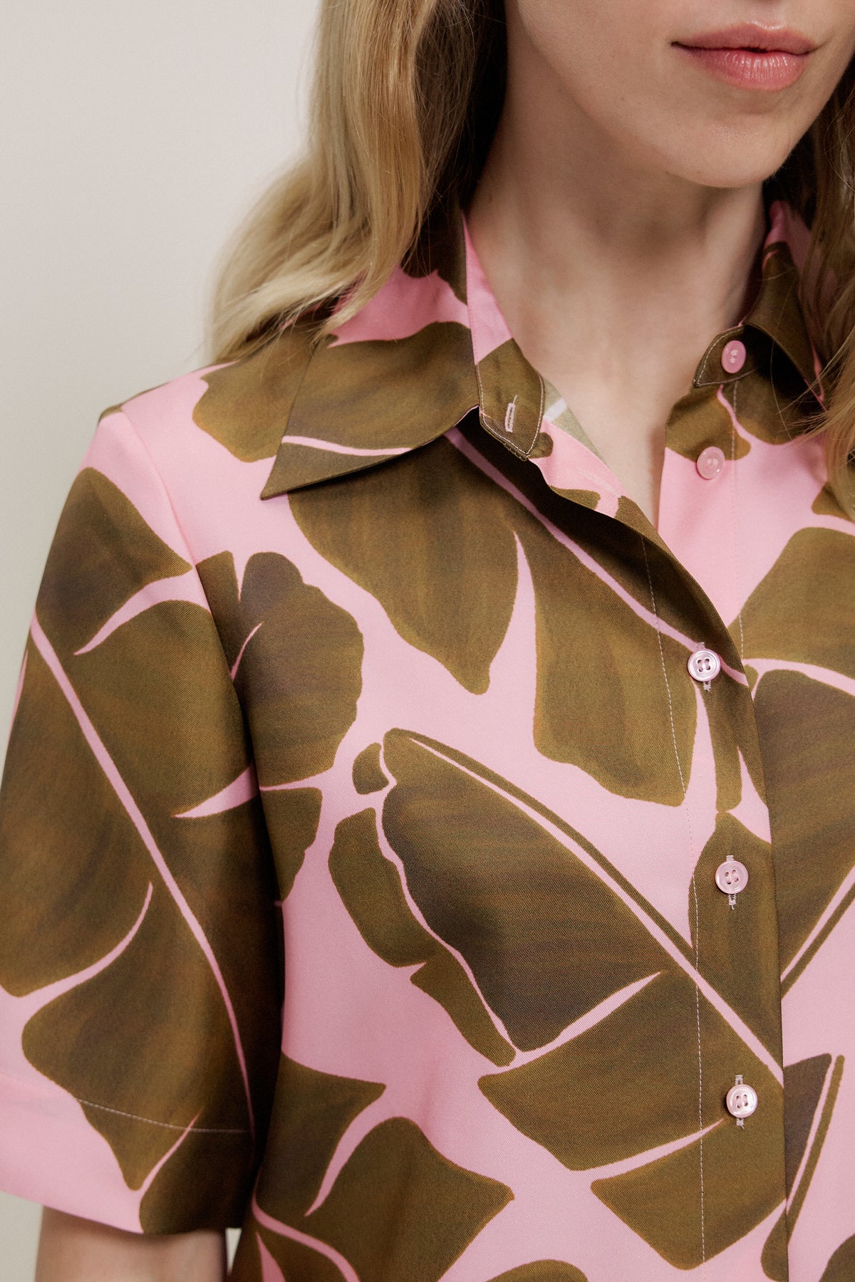 Solara Silk Short Sleeve Shirt