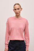 Merino Cashmere Forward Shoulder Seam Crew