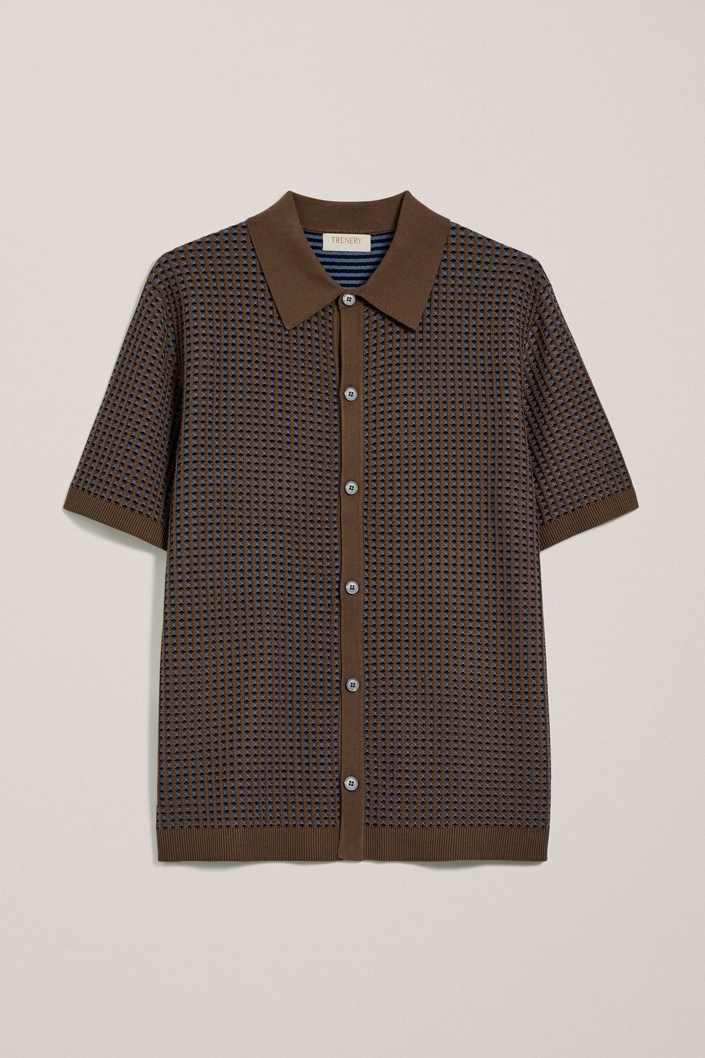 Jacquard Geo Knit Shirt