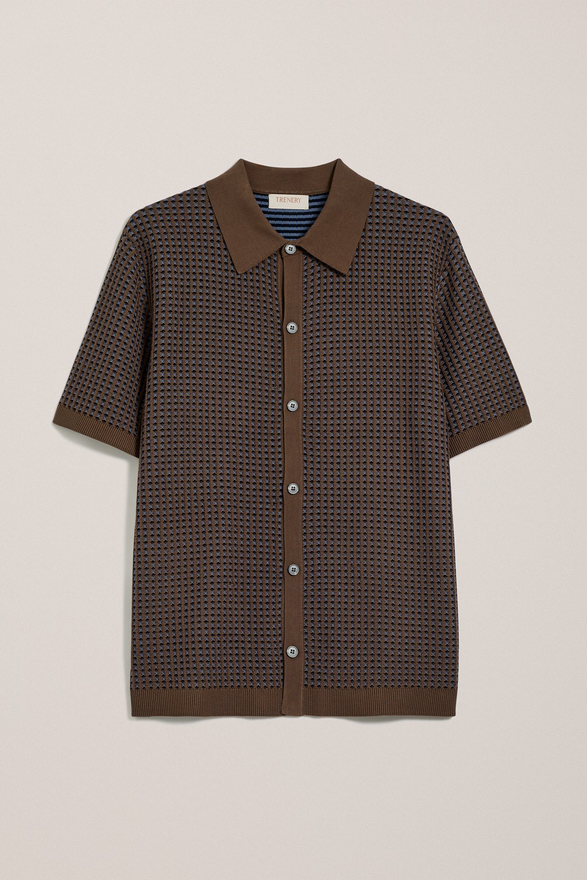 Jacquard Geo Knit Shirt