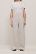Yarn Dyed Linen Bias Pant