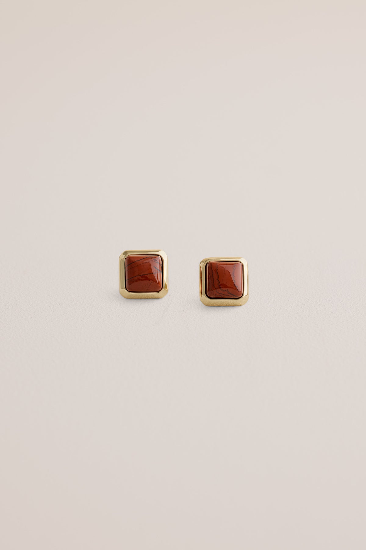 Nerina Jasper Stud Earrings