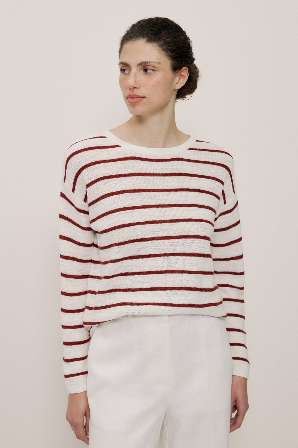 Linen Cotton Pullover