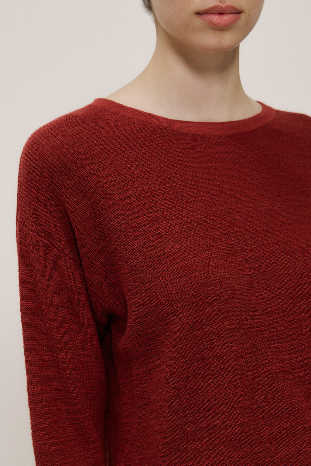 Linen Cotton Pullover
