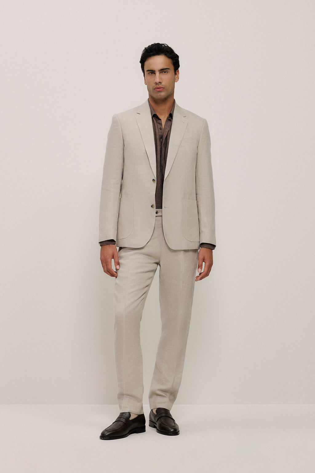 Tailored Fit Delave Linen Shirt