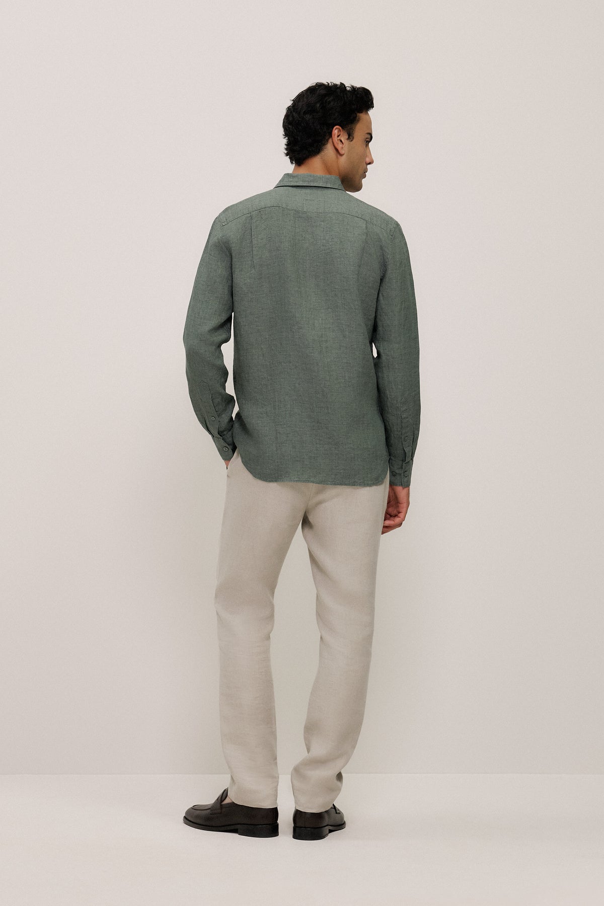 Tailored Fit Delave Linen Shirt
