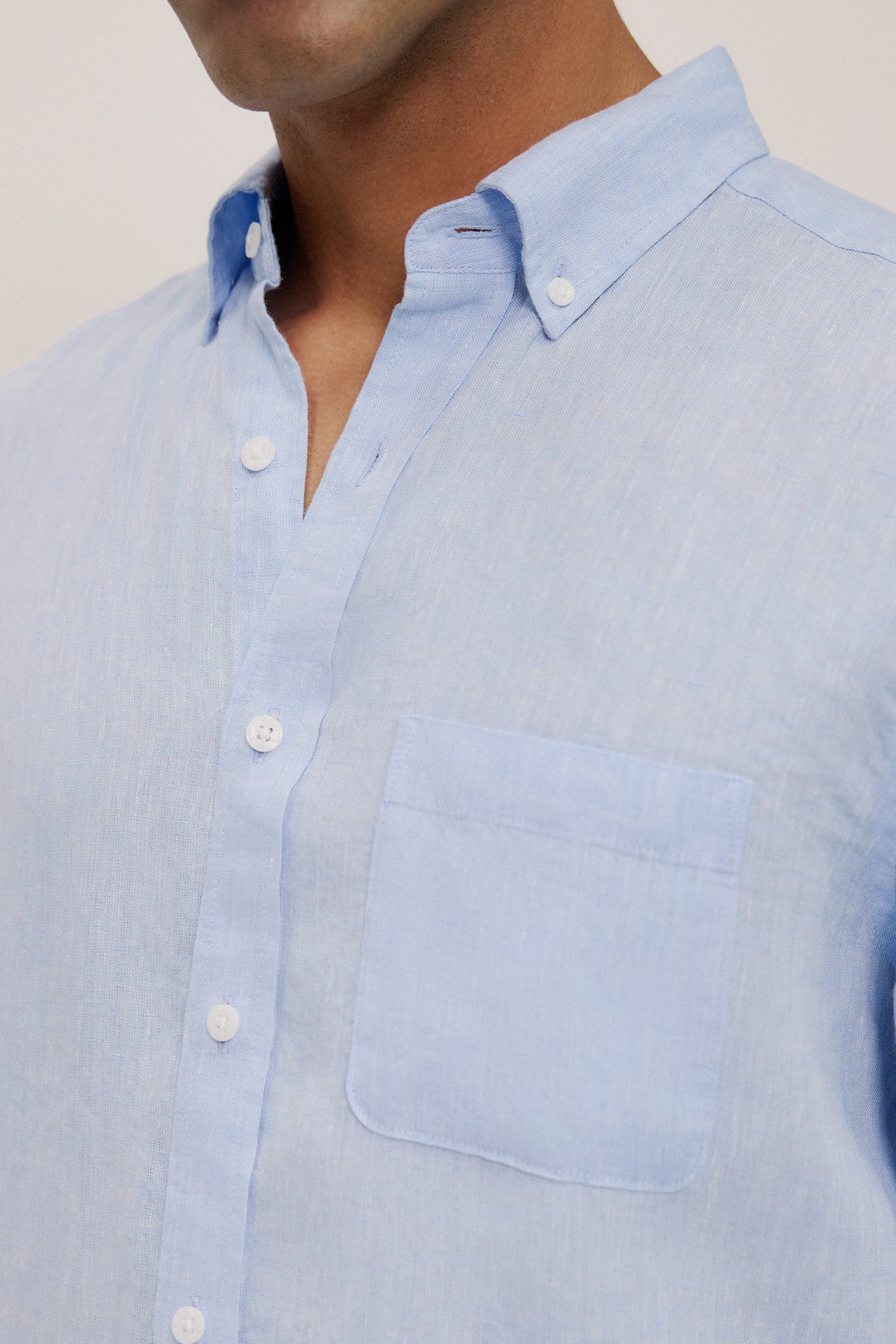 Regular Fit Delave Linen Shirt