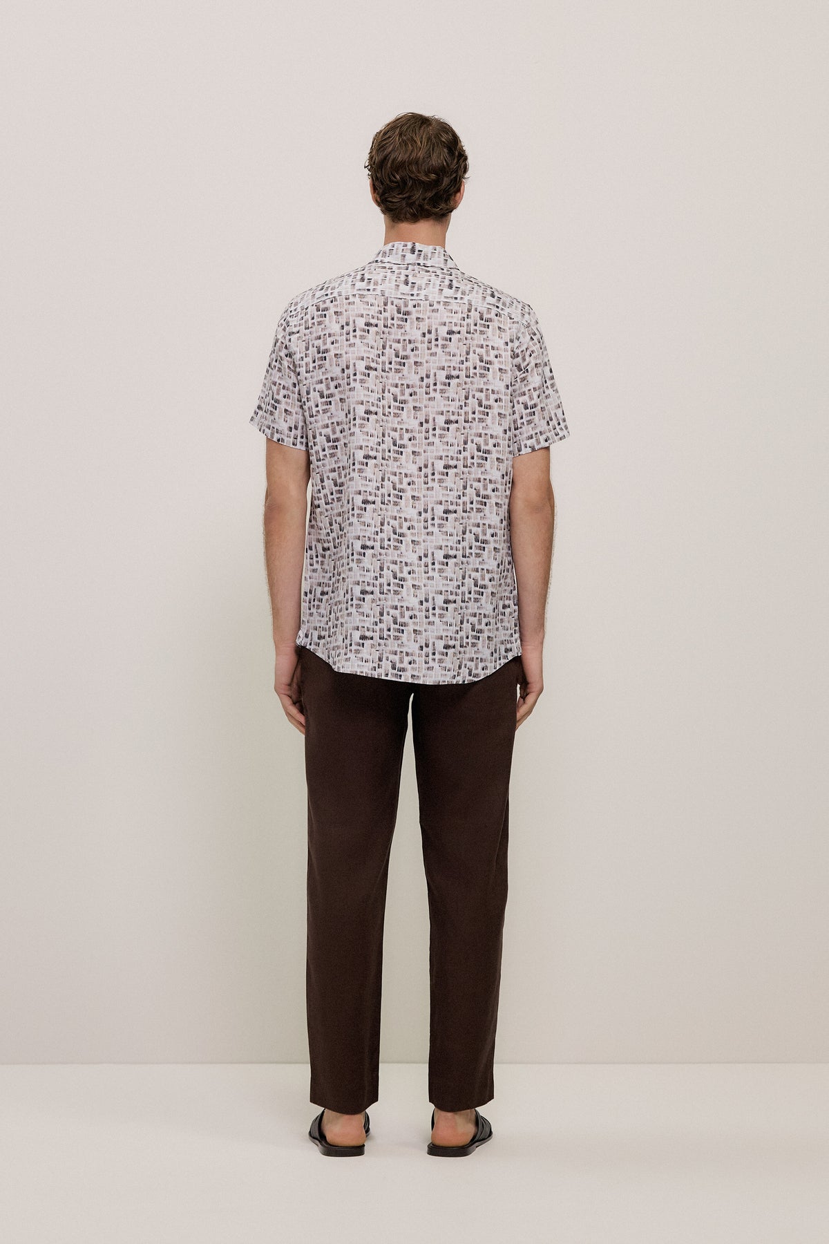 Rift Regular Fit Linen Short Sleeve Shirt