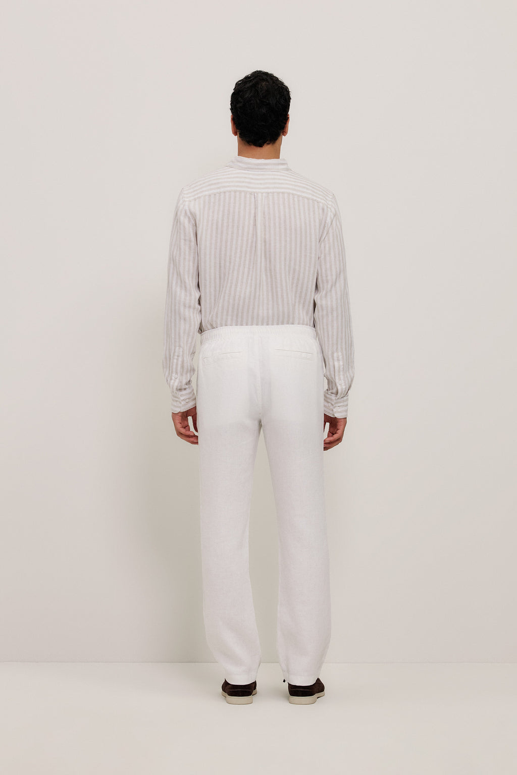 Linen Relaxed Drawcord Pant
