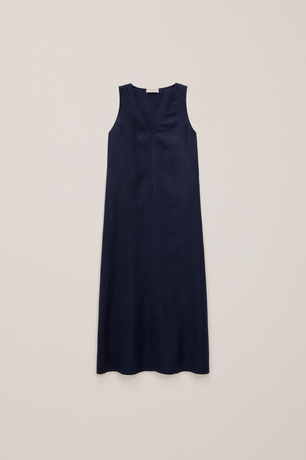 Linen Column Dress