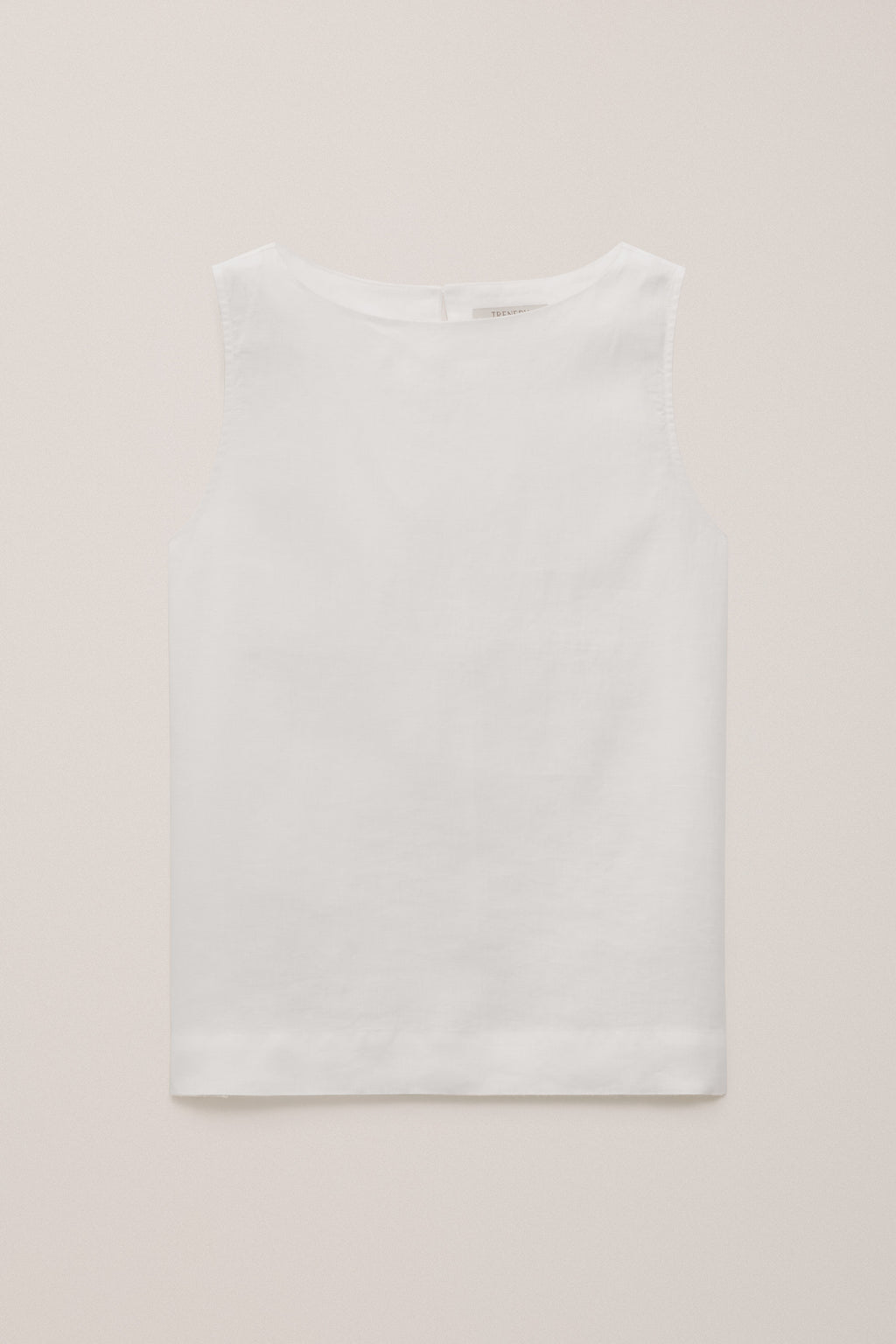 Linen Boatneck Tank