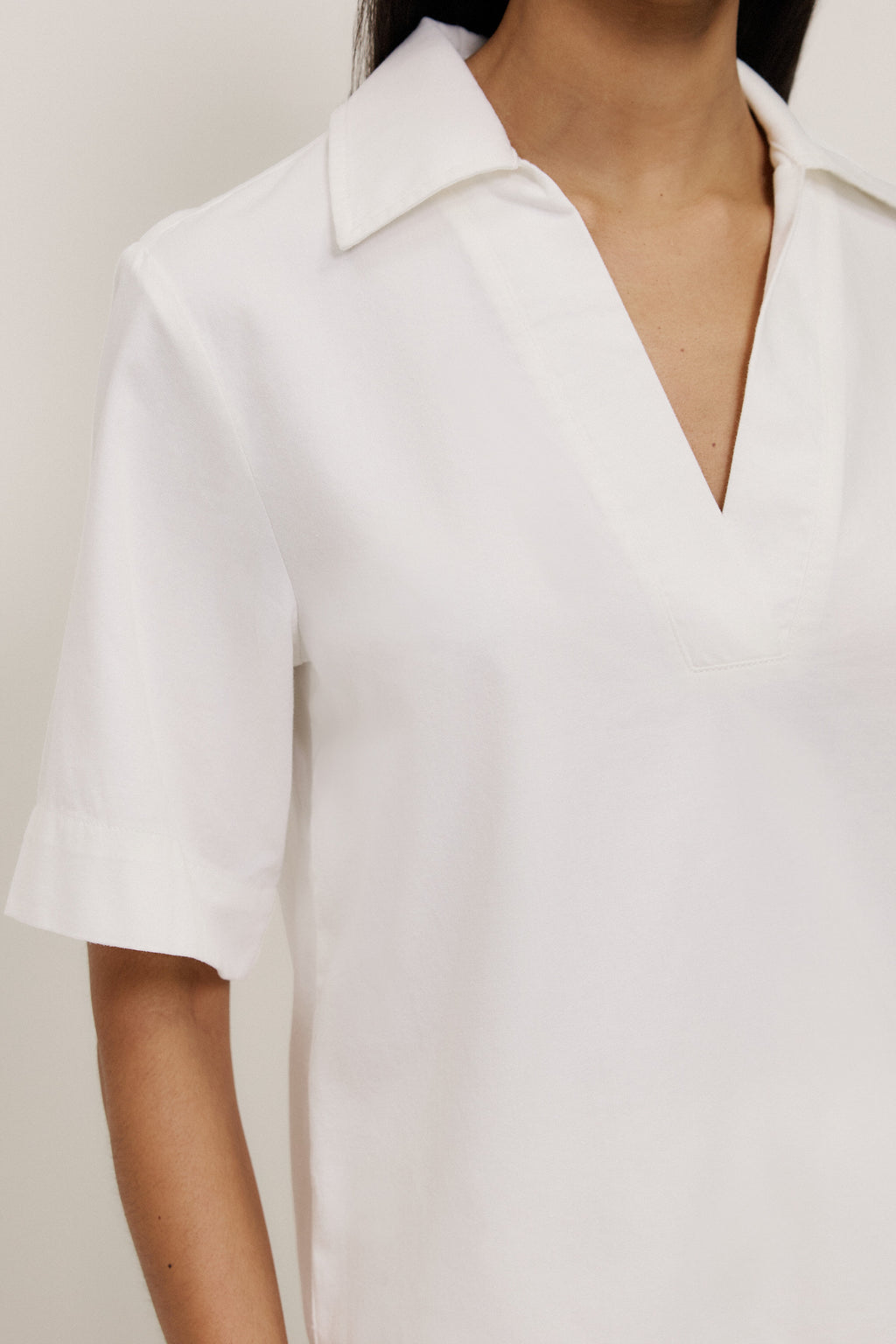 Soft Denim Popover Shirt