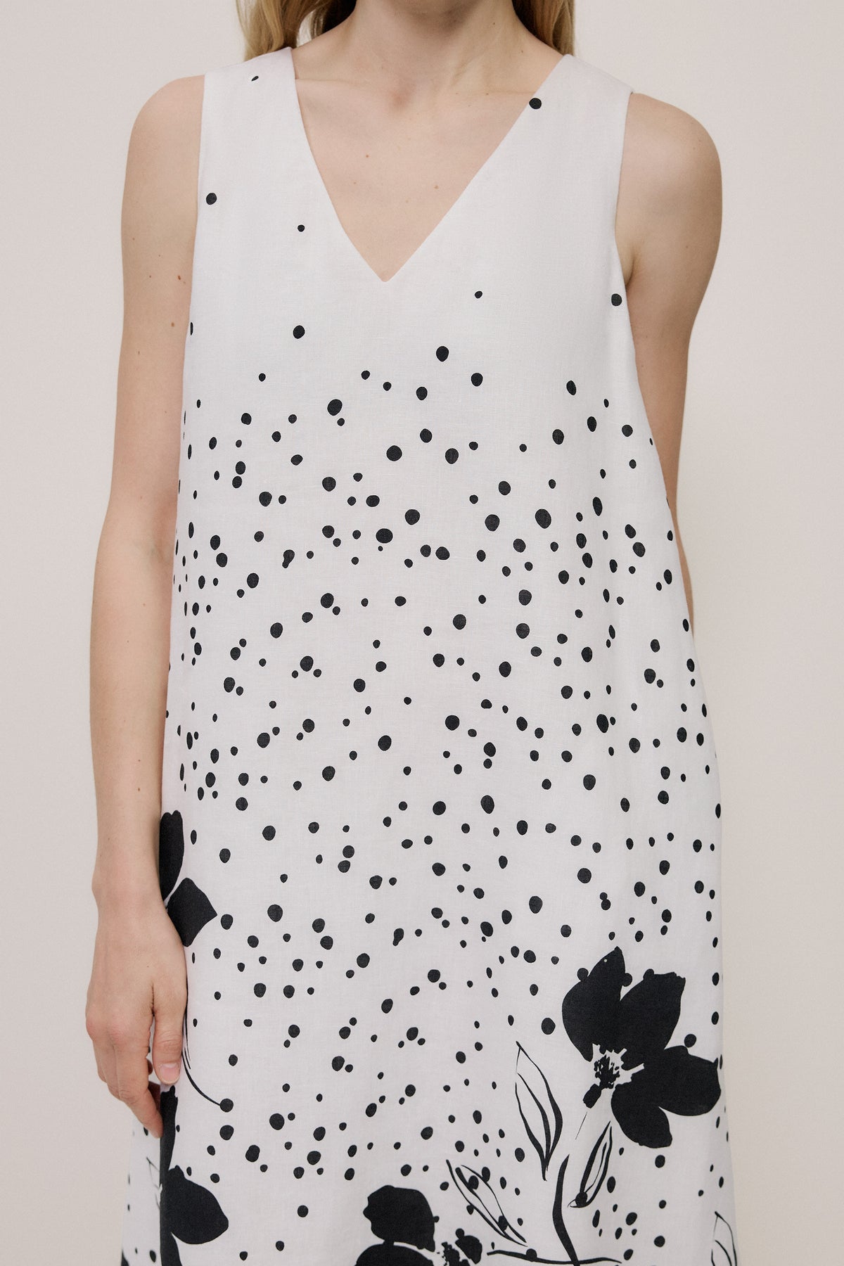 Etta Linen Column Dress