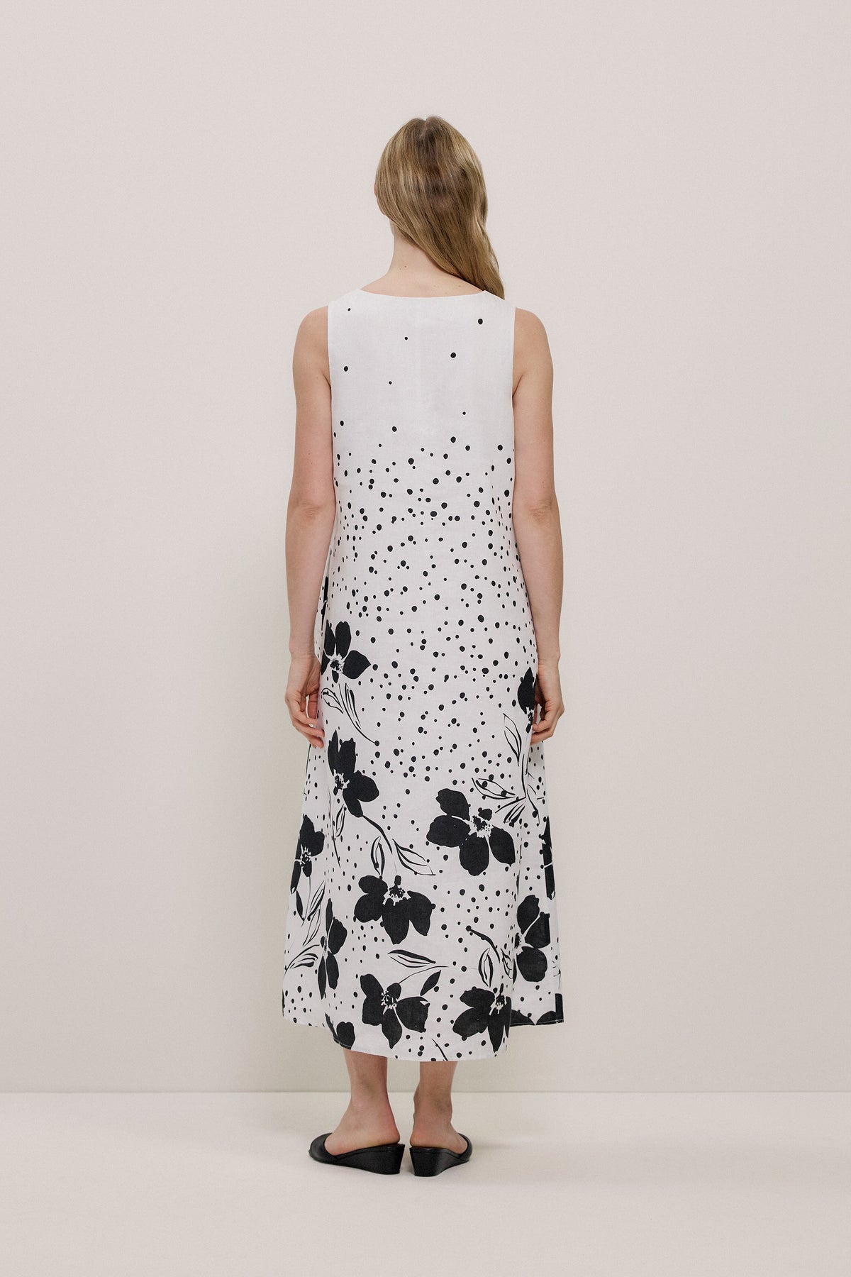 Etta Linen Column Dress