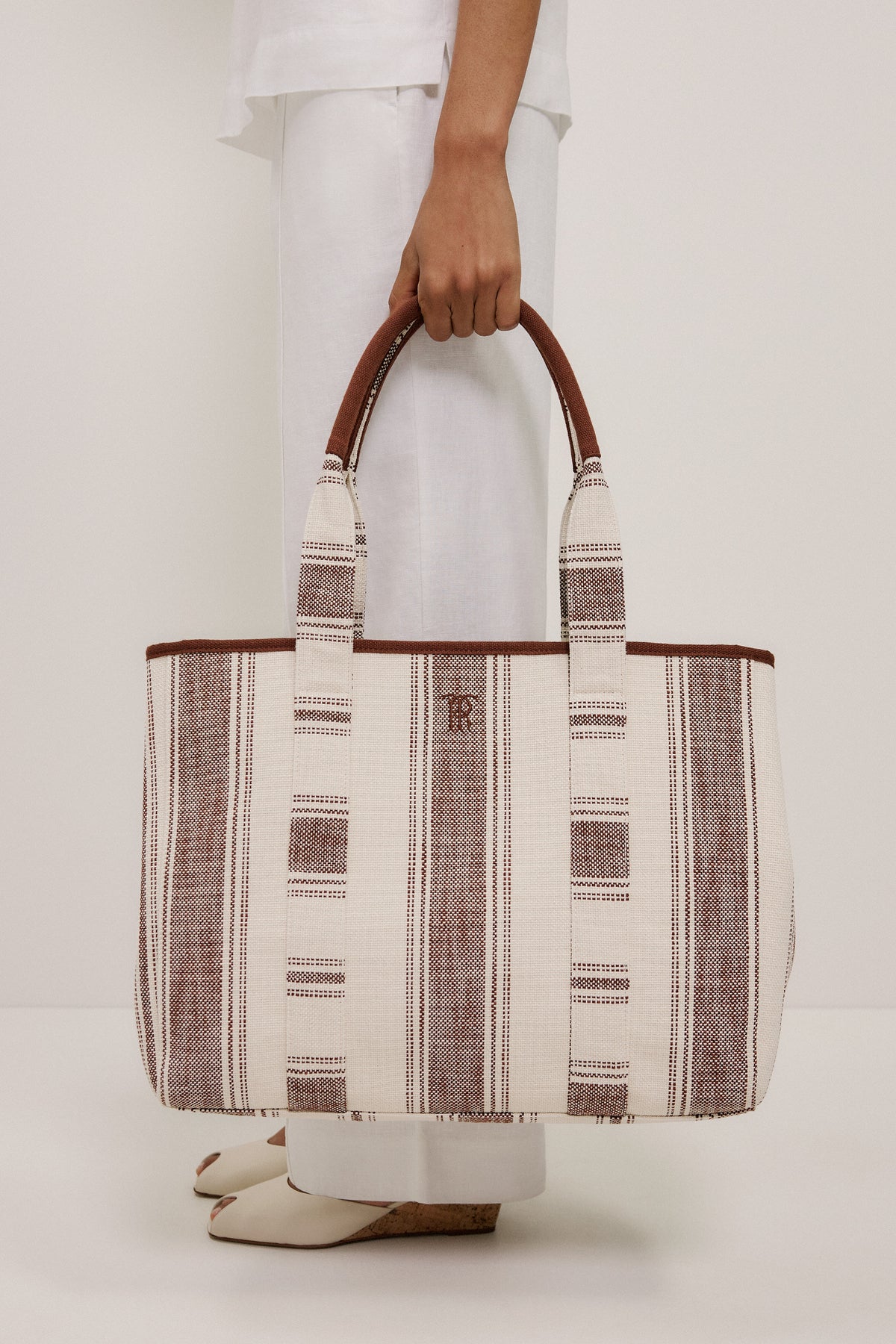 Trenery Stripe Tote