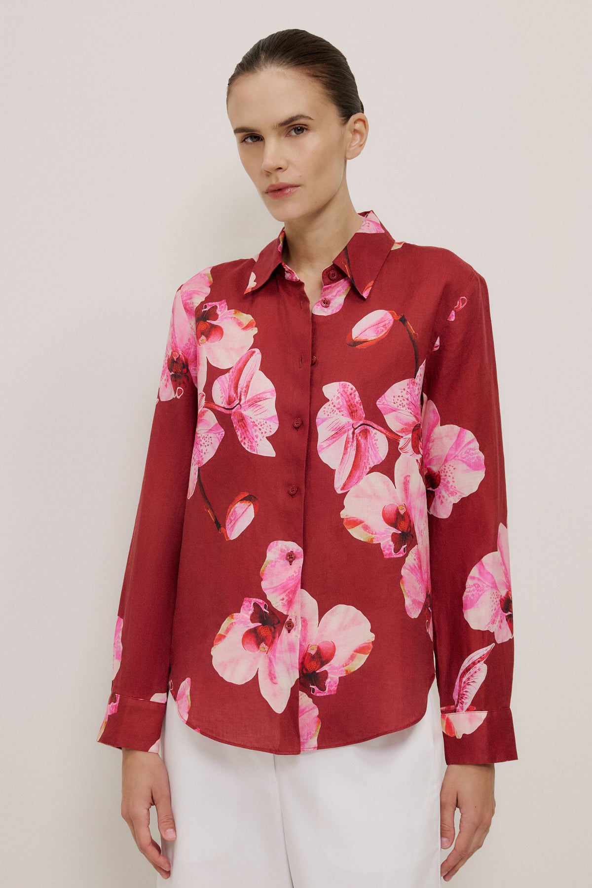 Arden Linen Long Sleeve Shirt